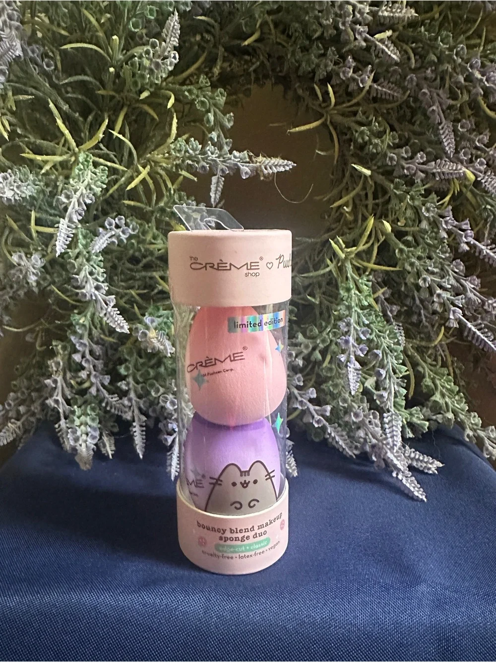 The Crème Shop Pusheen Sponge Duo - Pink & Purple